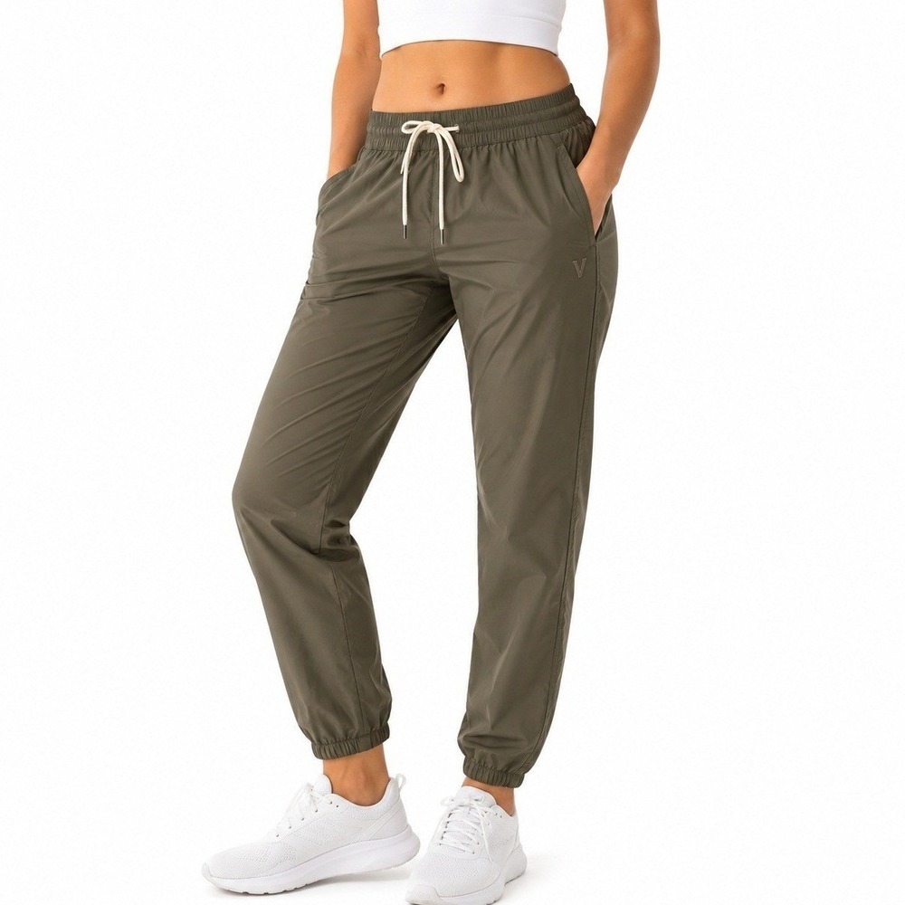 Vuori Olive Green Track Joggers